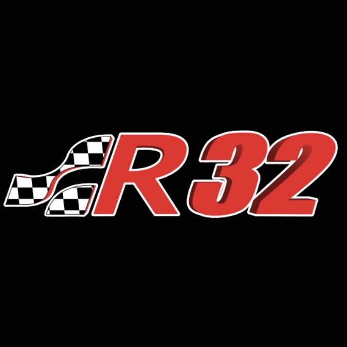 Feux de porte Volkswagen R32 Logo Nr. 165 (quantité 1 = 2 film de logo / 2 lumières de porte)