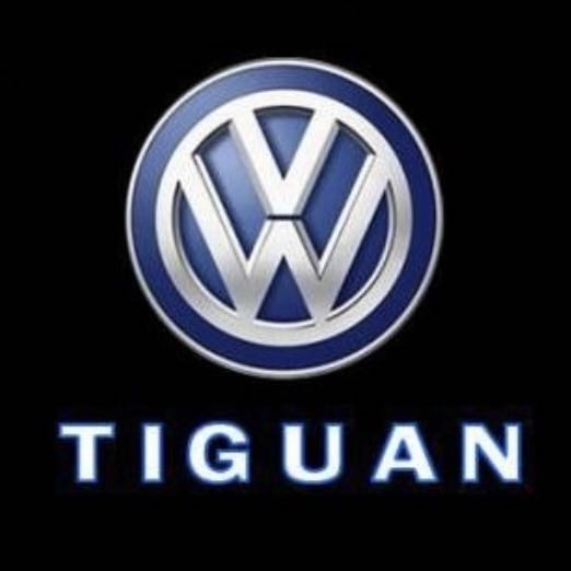 Volkswagen Türleuchten TIGUAN Logo Nr.84 (Menge 1 = 2 Logofolien /2 Türleuchten)