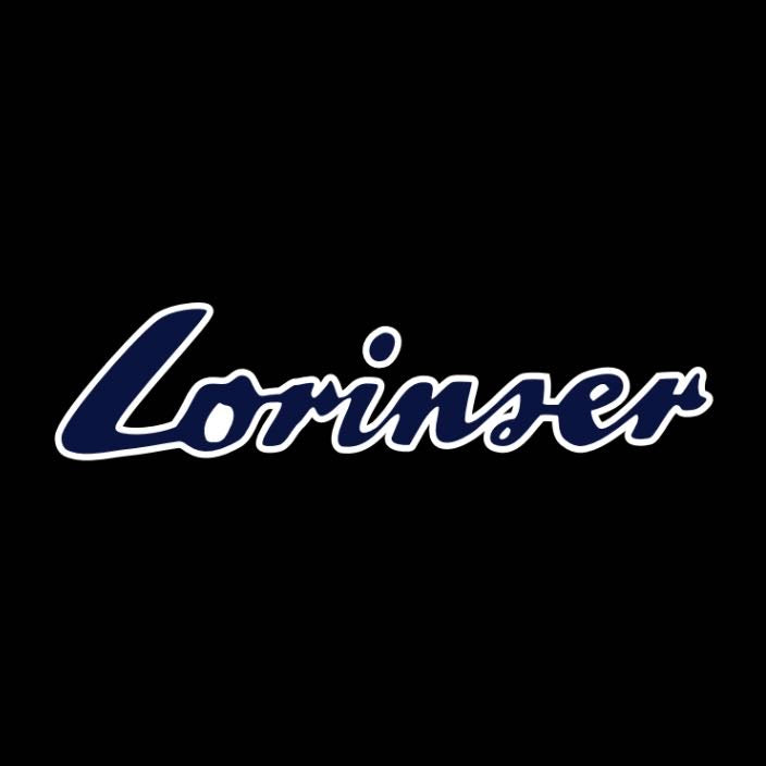 LORINSER LOGO PROJECTOT LIGHTS Nr.1301(quantity 1 = 2 Logo Films /2 door lights）