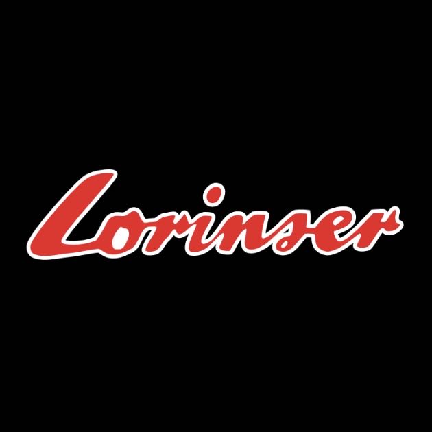 LORINSER LOGO PROJECTOT LIGHTS Nr.1302(quantity 1 = 2 Logo Films /2 door lights）