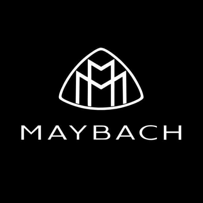 MAYBACH LOGO PROJECTOT LIGHTS Nr.28 (Menge 1 = 2 Logofolien /2 Türleuchten)