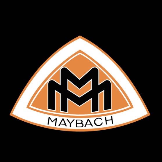 MAYBACH LOGO PROJECTOT LIGHTS Nr.28 (Menge 1 = 2 Logofolien /2 Türleuchten)