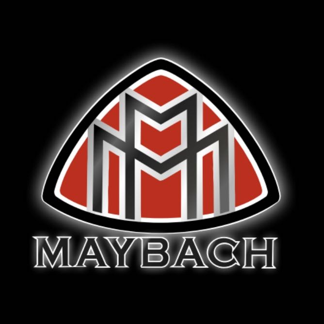 MAYBACH LOGO PROJECTOT LIGHTS Nr.28 (Menge 1 = 2 Logofolien /2 Türleuchten)