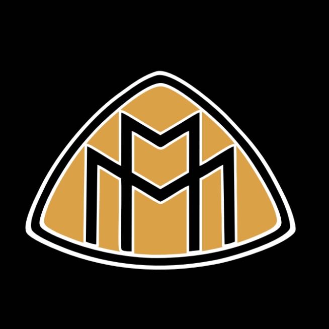 MAYBACH LOGO PROJECTOT LIGHTS Nr.28 (Menge 1 = 2 Logofolien /2 Türleuchten)