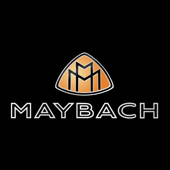 MAYBACH LOGO PROJECTOT LIGHTS Nr.1312 (quantity 1 = 2 Logo Films /2 door lights）