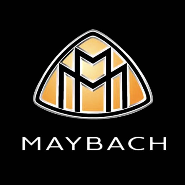 No 28 Maybach sign projection Light (qty. 1 = 2 sign film / 2 Door Lights)