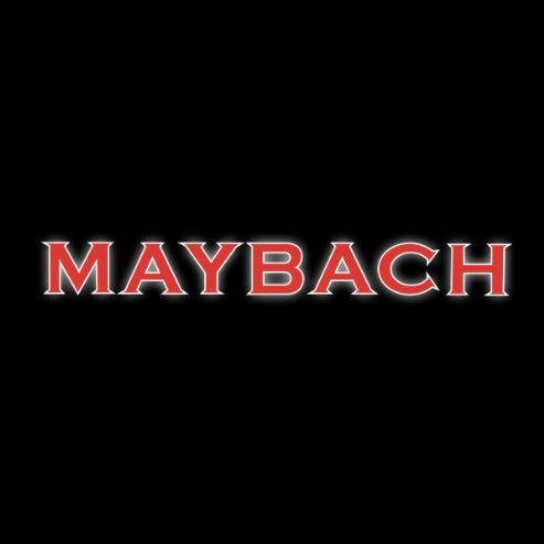 MAYBACH LOGO PROJECTOT LIGHTS Nr.1315 (quantity 1 = 2 Logo Films /2 door lights）