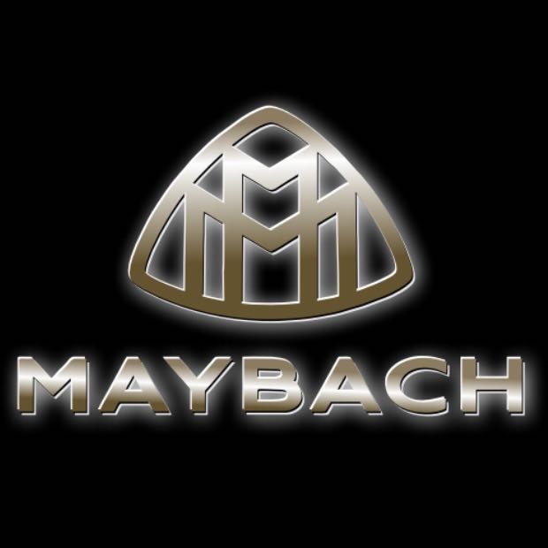 MAYBACH LOGO PROJECTOT LIGHTS Nr.28 (Menge 1 = 2 Logofolien /2 Türleuchten)