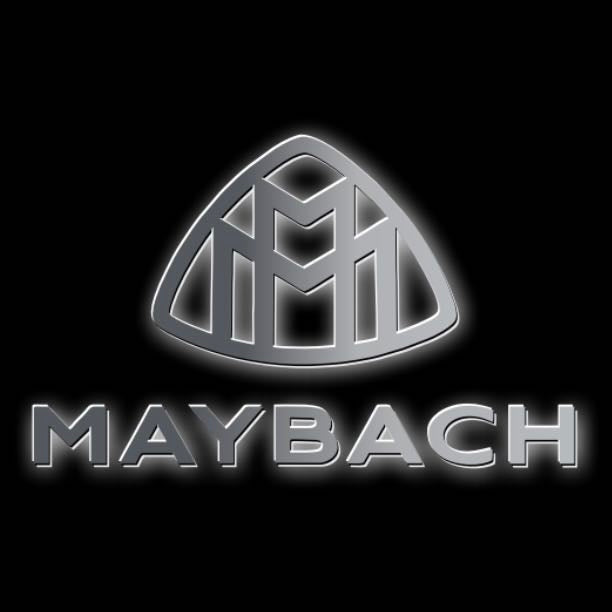 MAYBACH LOGO PROJECTOT LIGHTS Nr.28 (Menge 1 = 2 Logofolien /2 Türleuchten)