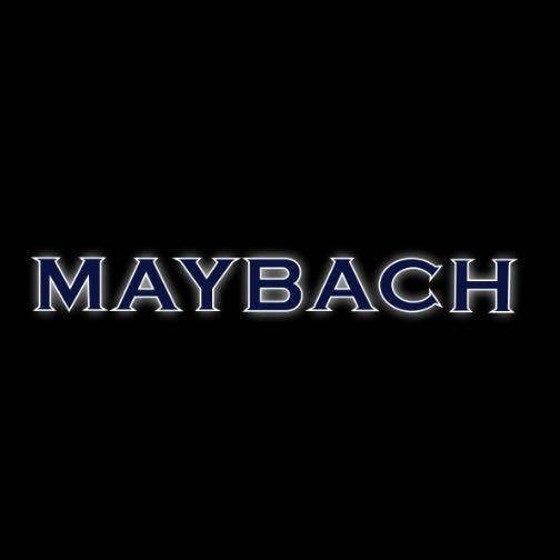 MAYBACH LOGO PROJECTOT LIGHTS Nr.28 (Menge 1 = 2 Logofolien /2 Türleuchten)