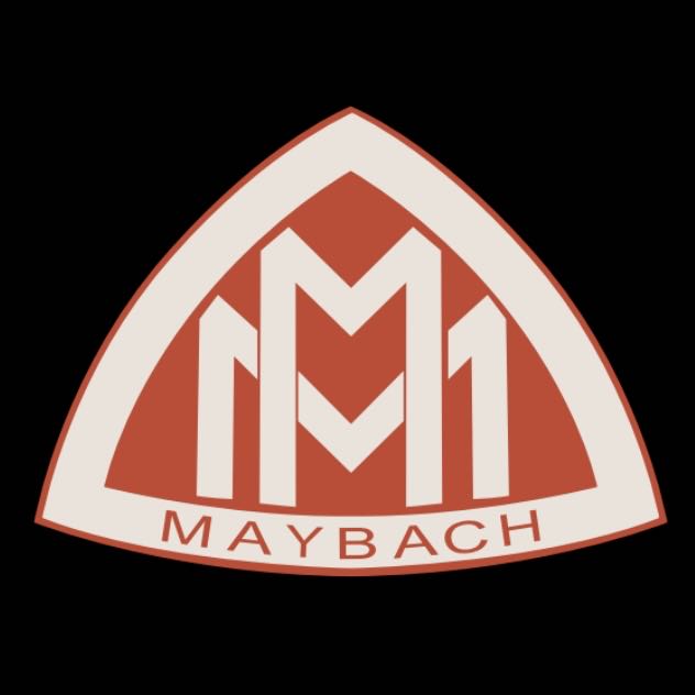 No 28 Maybach sign projection Light (qty. 1 = 2 sign film / 2 Door Lights)