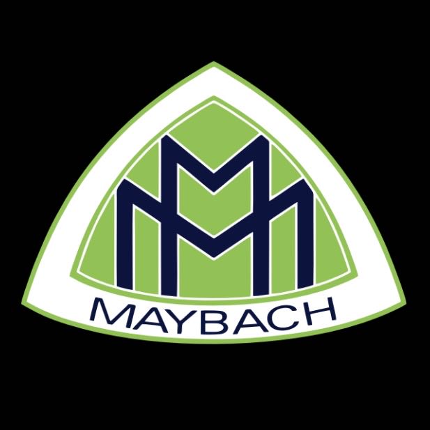 MAYBACH LOGO PROJECTOT LIGHTS Nr.28 (Menge 1 = 2 Logofolien /2 Türleuchten)