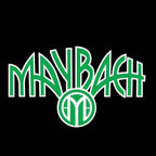 MAYBACH LOGO PROJECTOT LIGHTS Nr.28 (quantità 1 = 2 Logo Film /2 porta luci)