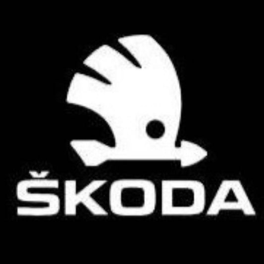 SKODA LOGO PROJECTOT أضواء Nr.10 (الكمية 1 = 2 شعار فيلم / 2 أضواء الباب)