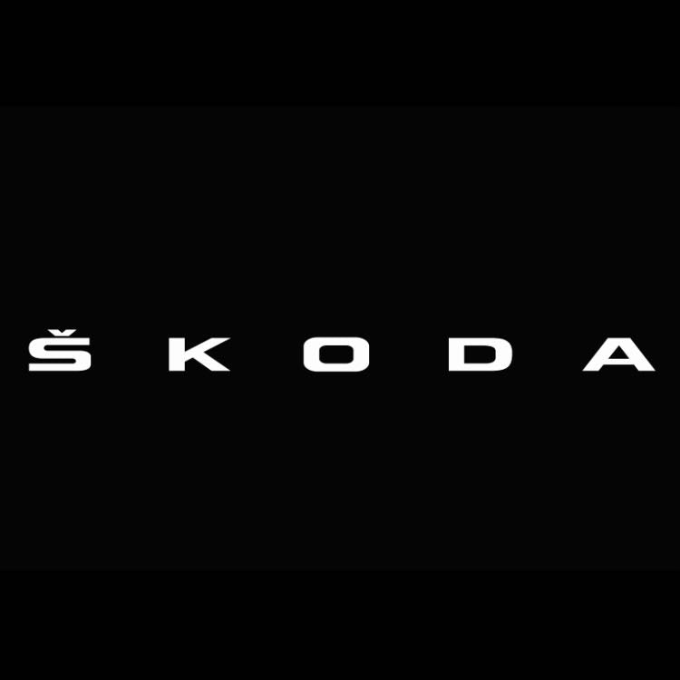 SKODA LOGO PROJECTOT LIGHTS Nr.248 (quantité 1 = 2 Logo Films /2 feux de porte)