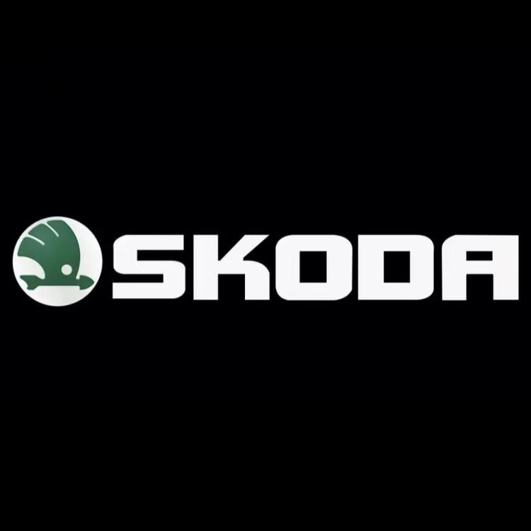 SKODA LOGO PROJECTOT LIGHTS Nr.85 (الكمية 1 = 2 شعار فيلم / 2 أضواء الباب)