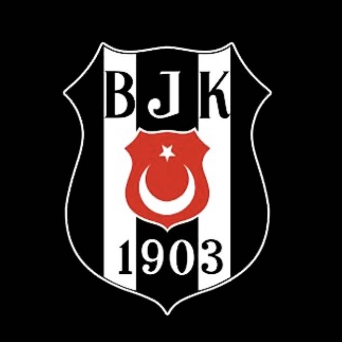 BJK Football CLUB Logo Nr.225 (quantità 1 = 2 Logo Films)