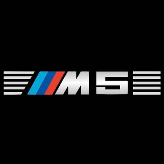 BMW M5 LOGO PROJECTOT LIGHTS Nr.23 (Menge 1 = 1 Sets/2 Türleuchten)