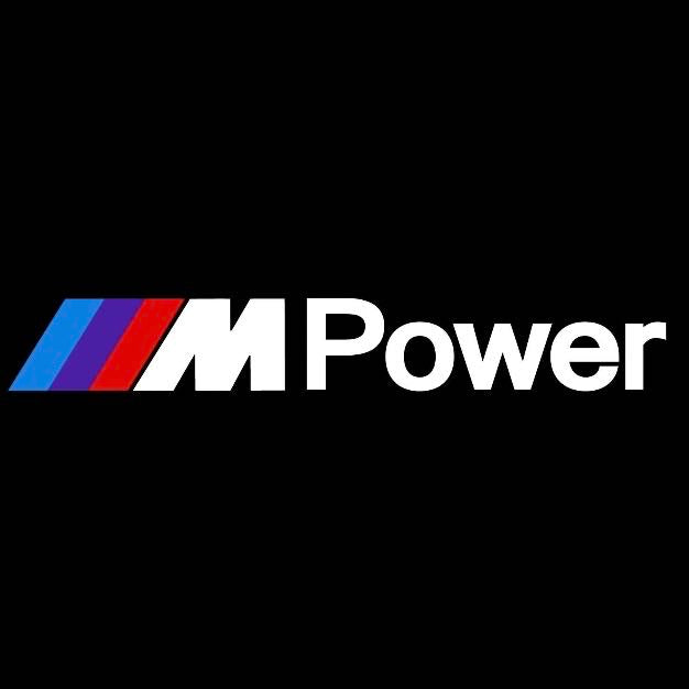 BMW M POWER LOGO PROJECTOT LIGHTS Nr.16 (Menge 1 = 1 Sets/2 Türleuchten)