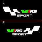 SKODA VRS LOGO FLOO lights Nr.22 (الكمية 1 = 2 Logo Film / 2 oP lights)