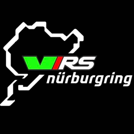 سكودا VRS NÜRBURGRING LOGO PROJECTOT أضواء Nr.27 (الكمية 1 = 2 شعار فيلم / 2 أضواء الباب)