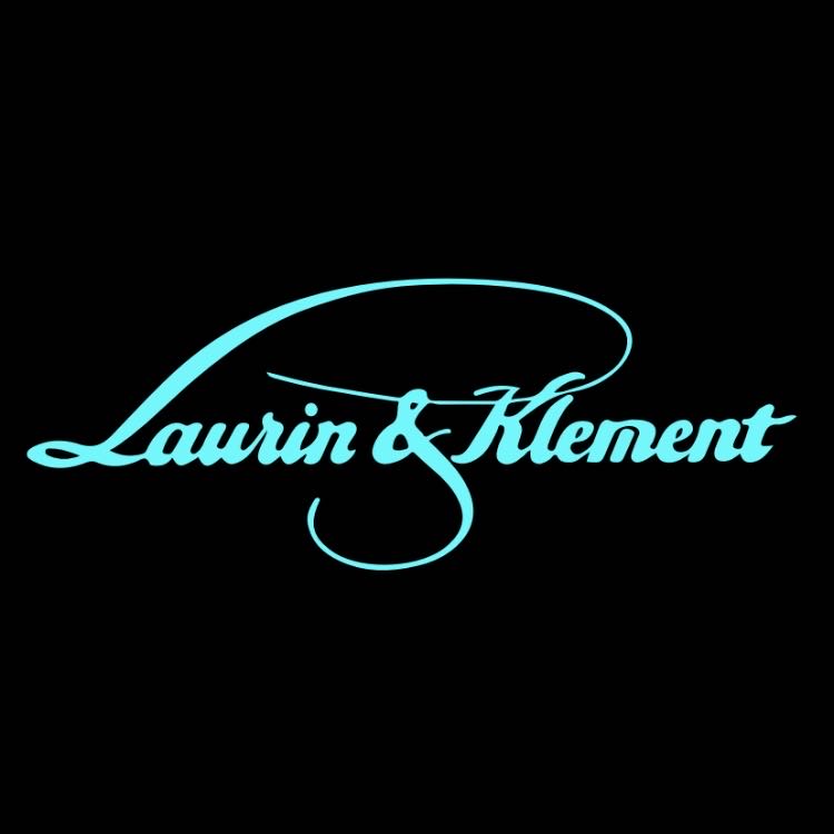 SKODA Laurin&klement LOGO PROJECTOT LIGHTS Nr.19 (Menge 1 = 2 Logofolien /2 Türleuchten)