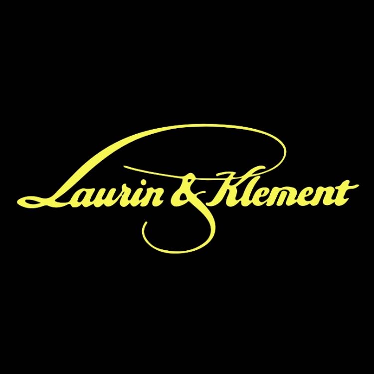 SKODA Laurin&klement LOGO PROJECTOT LIGHTS Nr.19  (quantity 1 = 2 Logo Films /2 door lights）