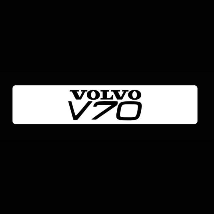 Volvo V 70 LOGO PROJECROTR LIGHTS Nr.39 (quantity  1 =  2 Logo Film /  2 door lights)