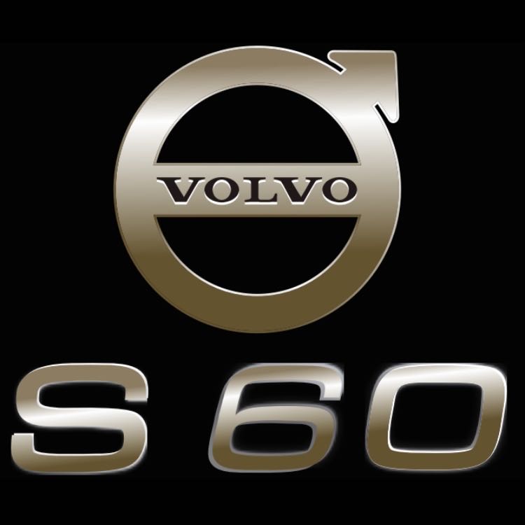 Volvo S 60 LOGO PROJECROTR LIGHTS Nr.125 (quantity  1 =  2 Logo Film /  2 door lights)