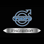 LUCI PROIETTORI LOGO Volvo Nr.69 (quantità 1 = 2 Logo Film / 2 luci porta)