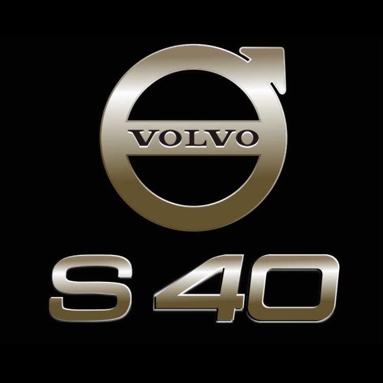 Volvo LOGO PROJECROTR LIGHTS Nr.109 (Menge 1 = 2 Logo Film / 2 Türleuchten)