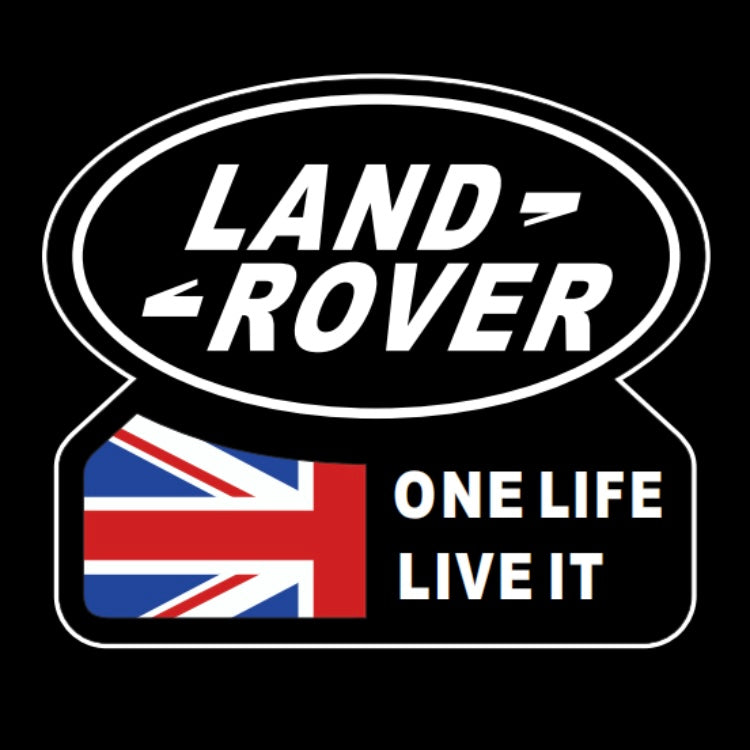 LUCES DE PROYECTOR CON LOGO Land Rover Nr.04 (cantidad 1 = 1 juegos / 2 luces de puerta)