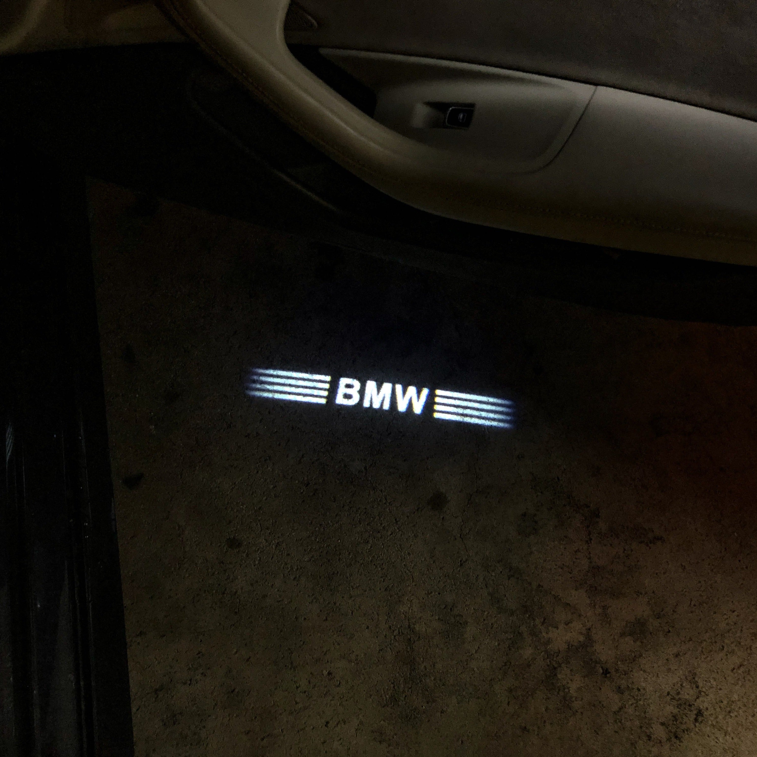 BMW LOGO PROJECTOT LIGHTS Nr.01 (Anzahl 1 = 1 Sätze / 2 Türlichter)