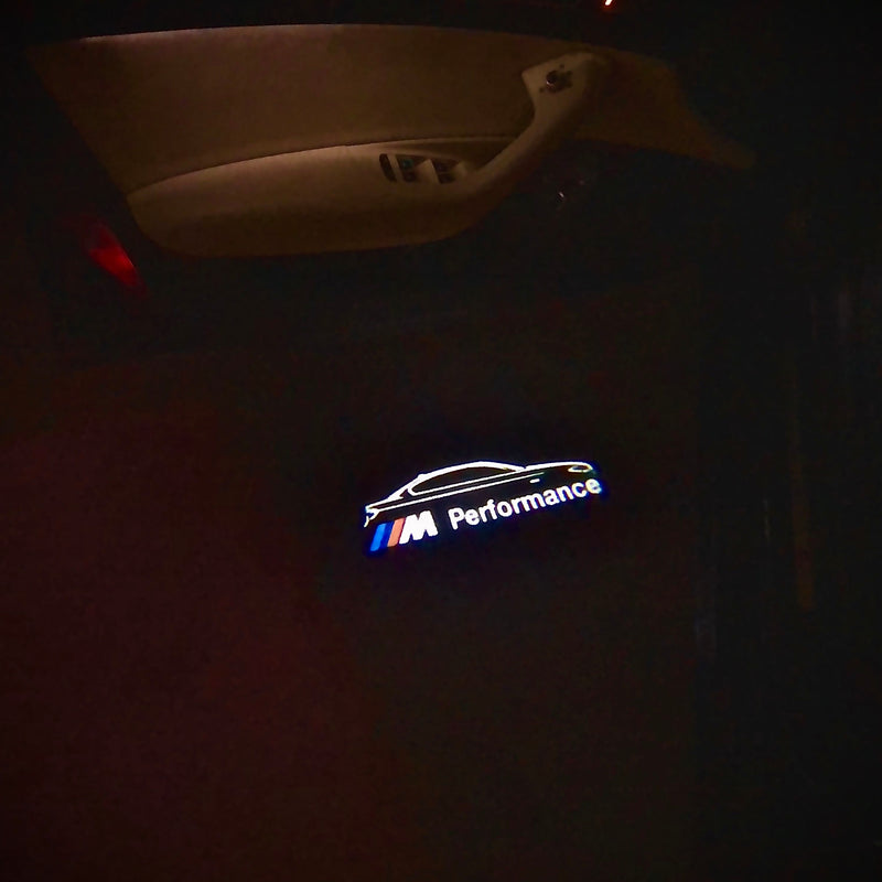 BMW LOGO PROJECTOT LIGHTS Nr.10 (cantidad 1 = 1 juego/2 luces de puerta)