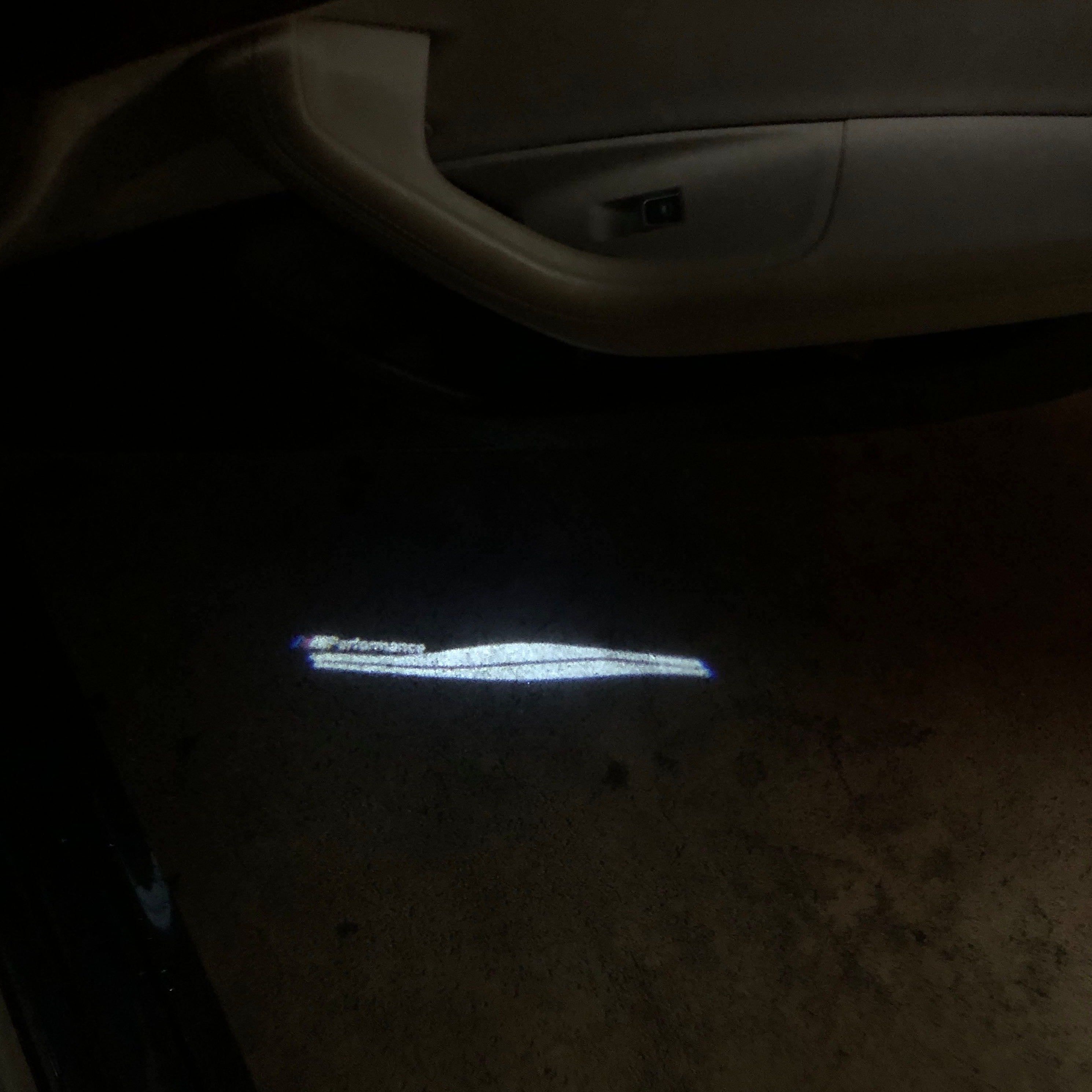 BMW LOGO PROJECTOT LIGHTS Nr.10 (quantità 1 = 1 set / 2 porte luci)