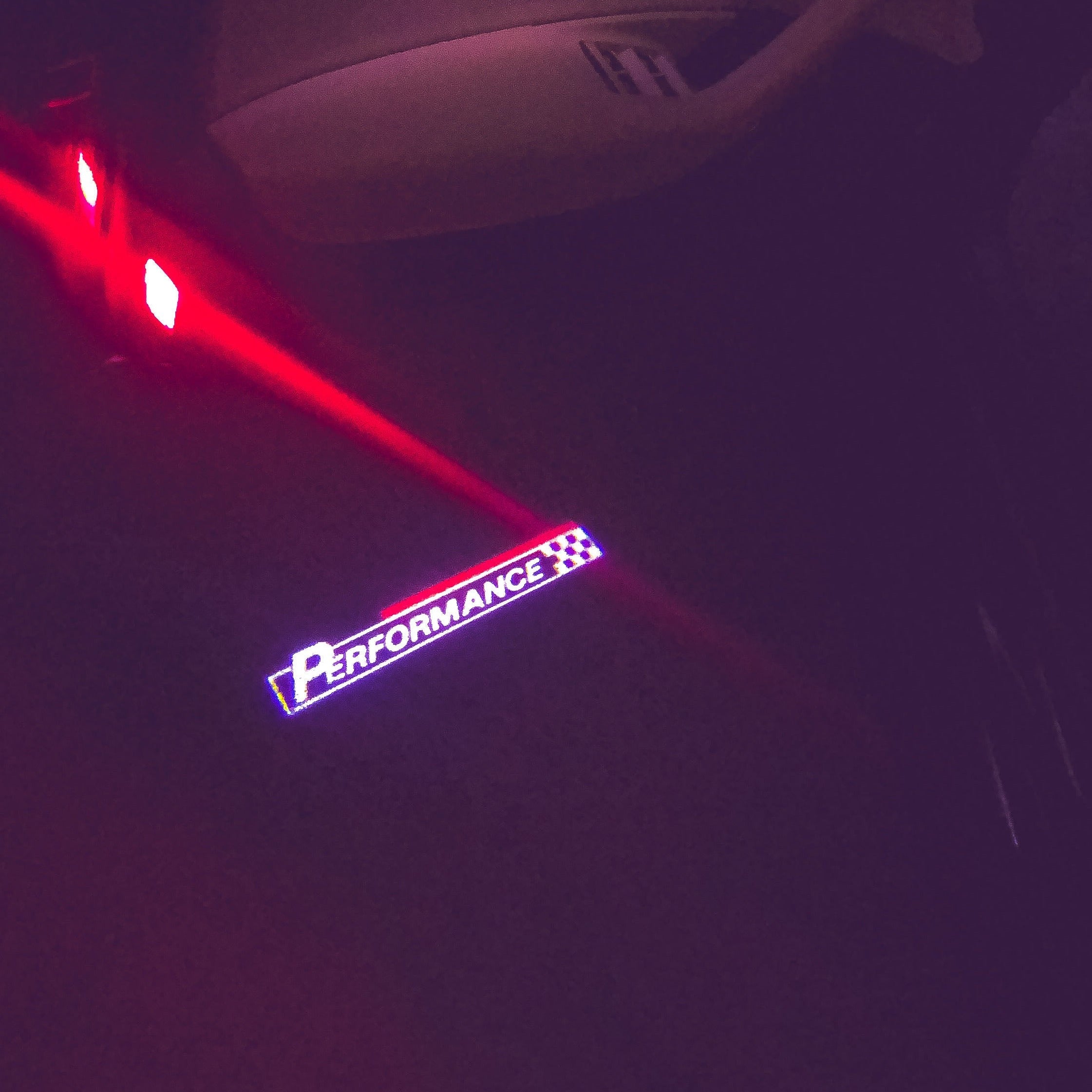 BMW LOGO مشروع الاضواء رقم 10. 10 (الكمية 1 = 1 مجموعات / 2 ضوء للباب)