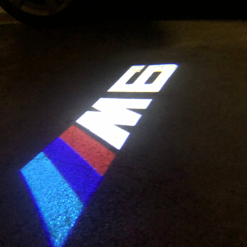 BMW M6 LOGO PROJECTOT LIGHTS Nr.04 (cantidad 1 = 1 juego/2 luces de puerta)