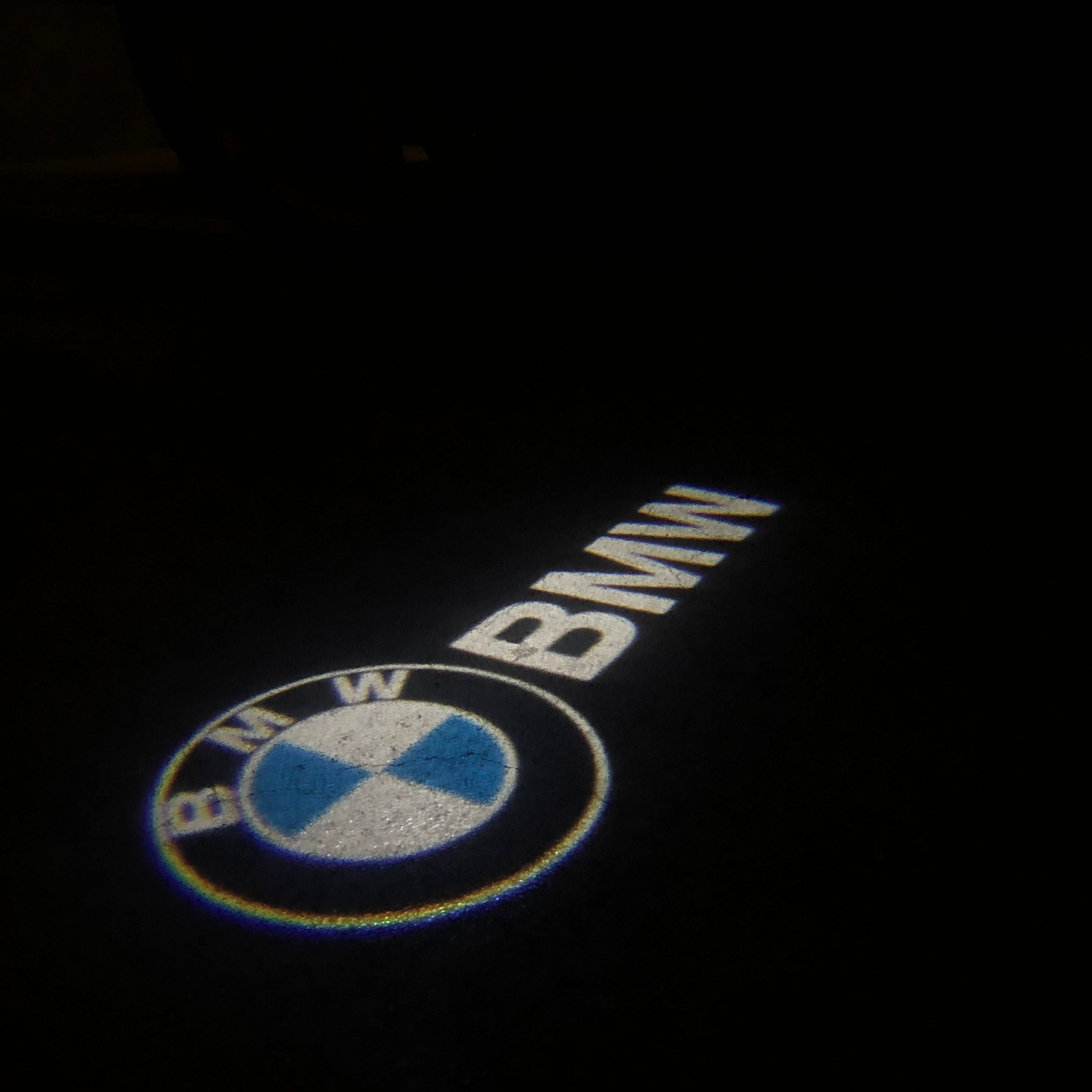 BMW LOGO PROJECTOT LIGHTS Nr.01 (quantità 1 = 1 set/2 luci porta)