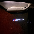 LUCES DE PROYECTOR DEL LOGOTIPO BMW M3 Nr.24 (cantidad 1 = 1 juegos / 2 luces de puerta)