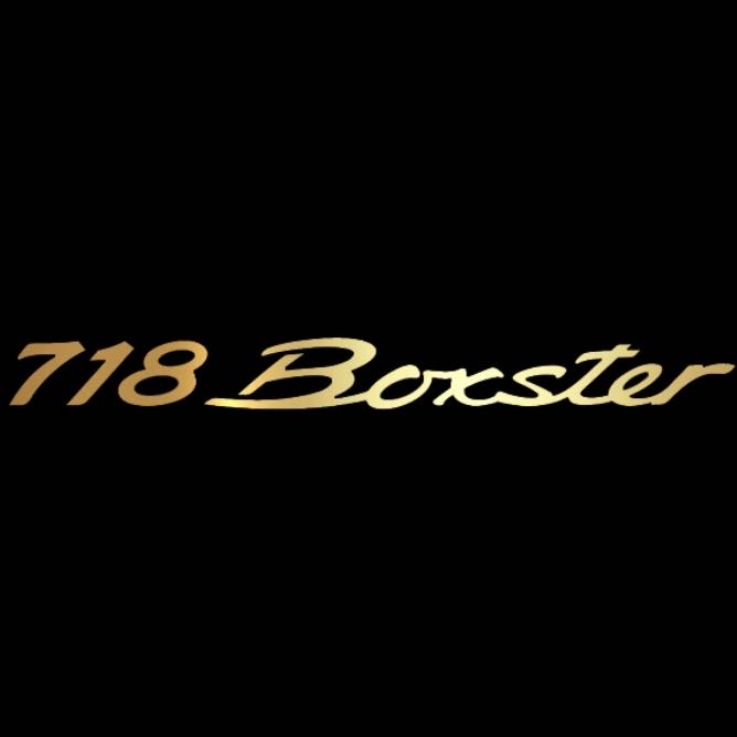PORSCHE Boxster S LOGO PROJECTOT LIGHTS Nr.17 (Menge 1 = 2 Logo Film / 2 Türlichter)