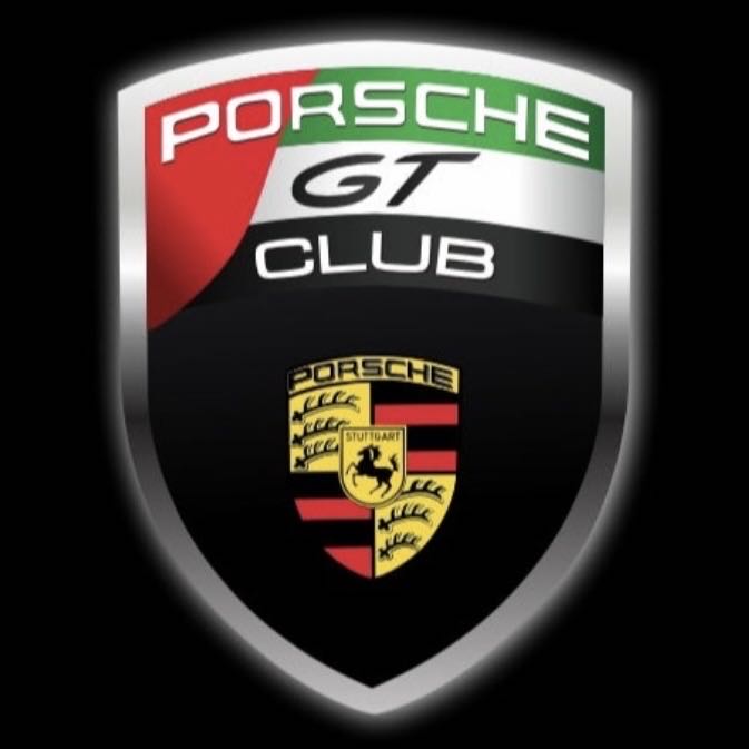 LUCES DE PROYECTOR DE LOGOTIPO ORIGINAL PORSCHE N ° 03 (cantidad 1 = 2 Película de logotipo / 2 luces de puerta)