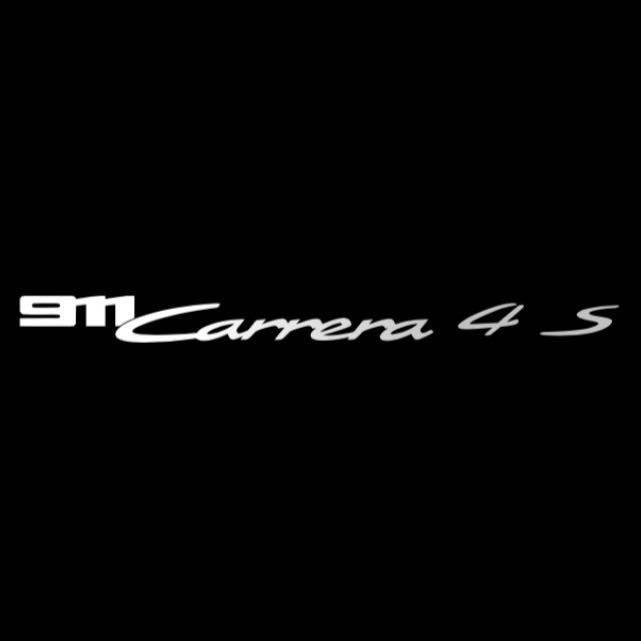 PORSCHE Carrera  LOGO PROJECTOT LIGHTS Nr.8088 (quantity  1 =  2 Logo Film /  2 door lights)