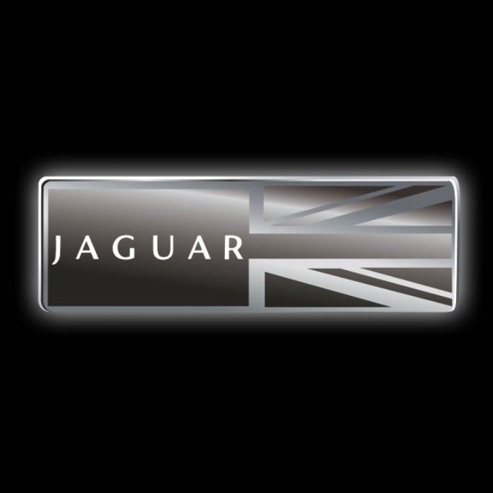 JAGUAR Original LOGO PROJECROTR LIGHTS Nr.74  (quantity 1 = 1 sets/2 door lights)