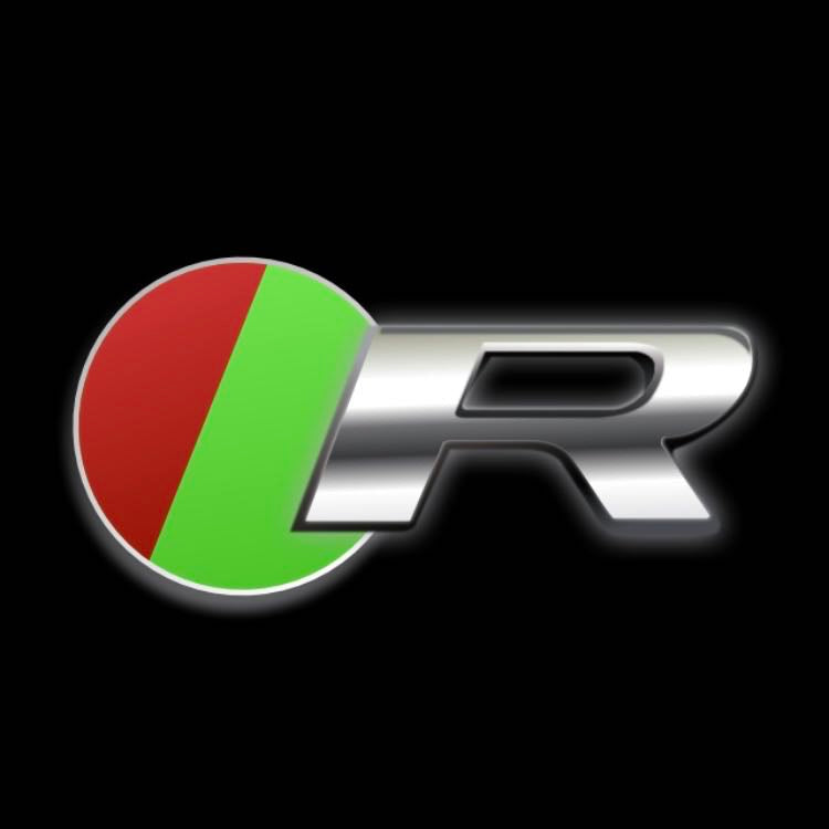 JAGUAR R LOGO PROJECROTR LIGHTS Nr.63  (quantity 1 = 1 sets/2 door lights)