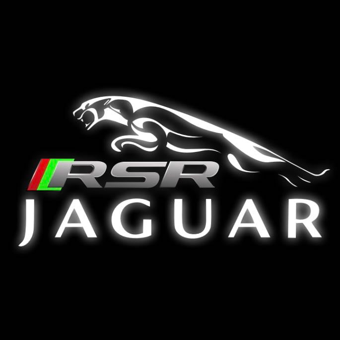 JAGUAR RSR LOGO PROJECROTR LIGHTS Nr.107  (quantity 1 = 1 sets/2 door lights)