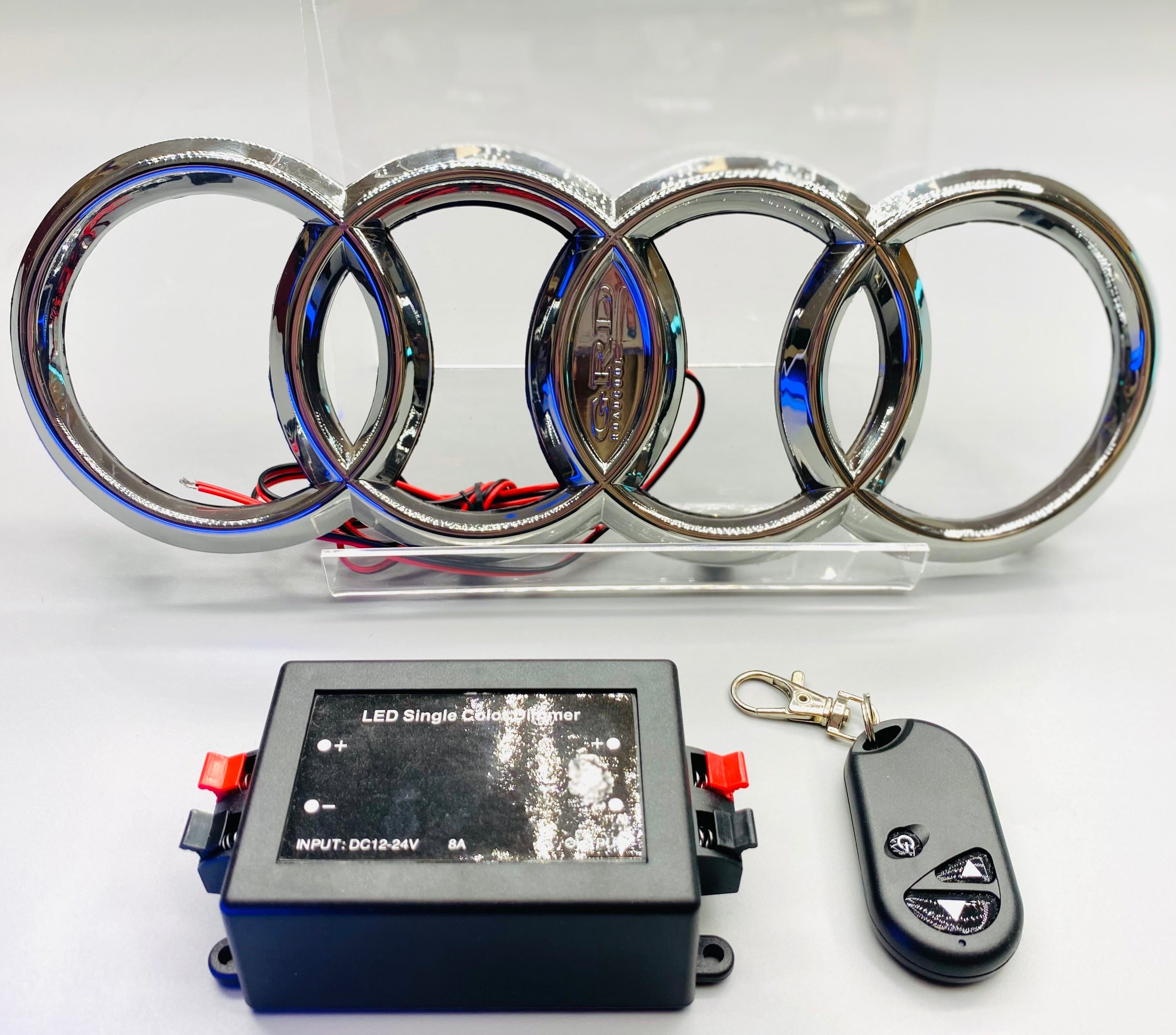 AUDI FRONT GRILL LOGO LED