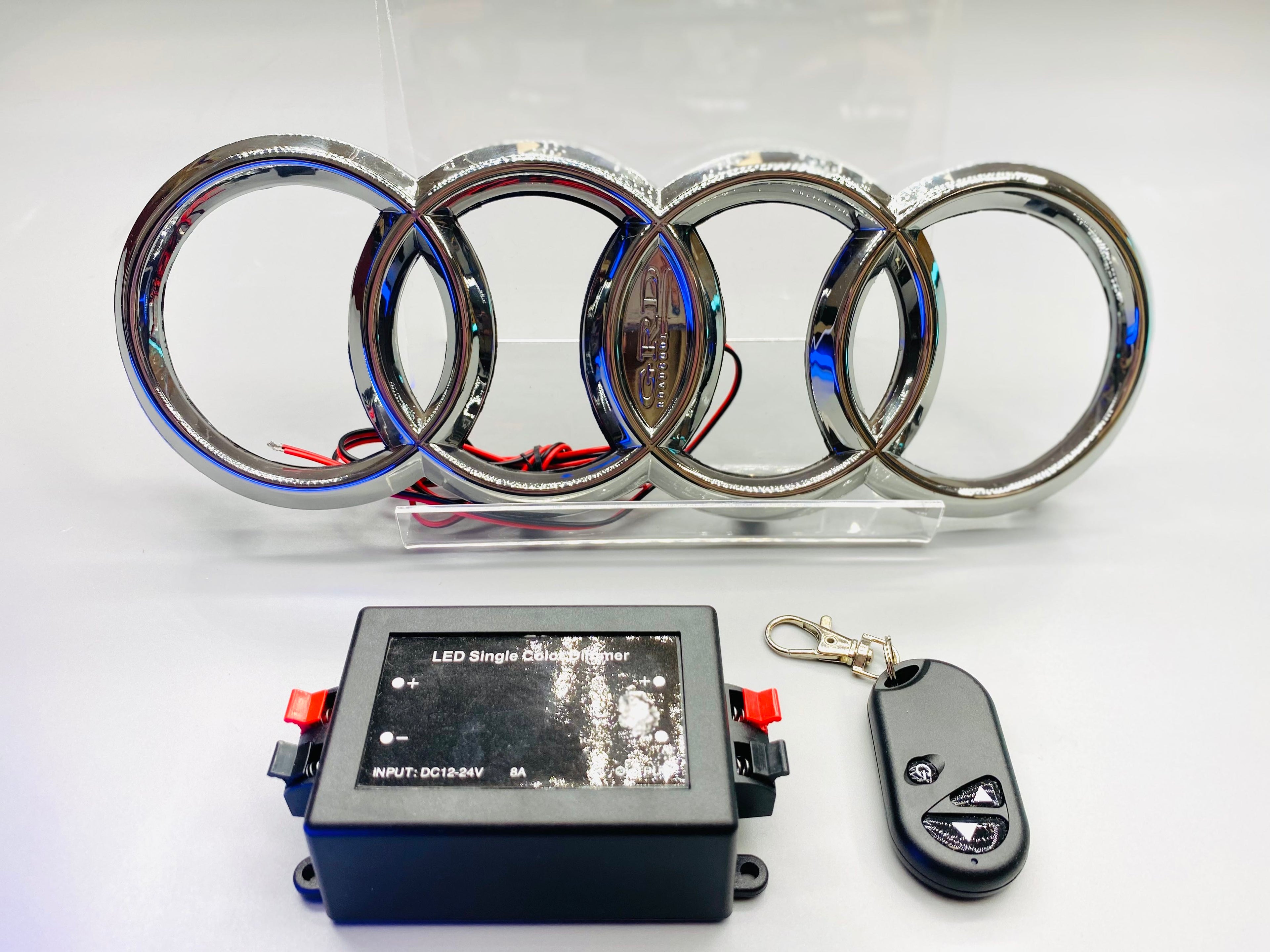 AUDI FRONT GRILL LOGO LED