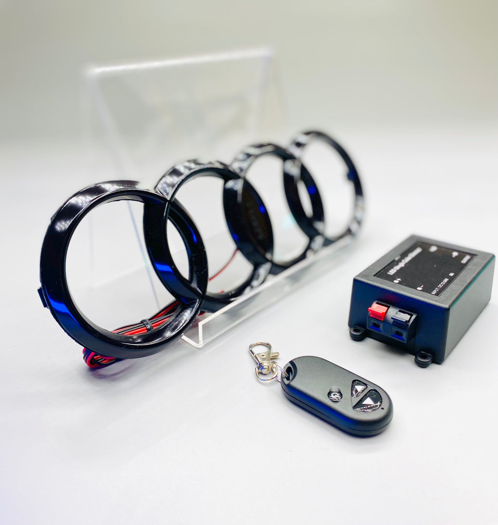 AUDI FRONT GRILL LOGO LED