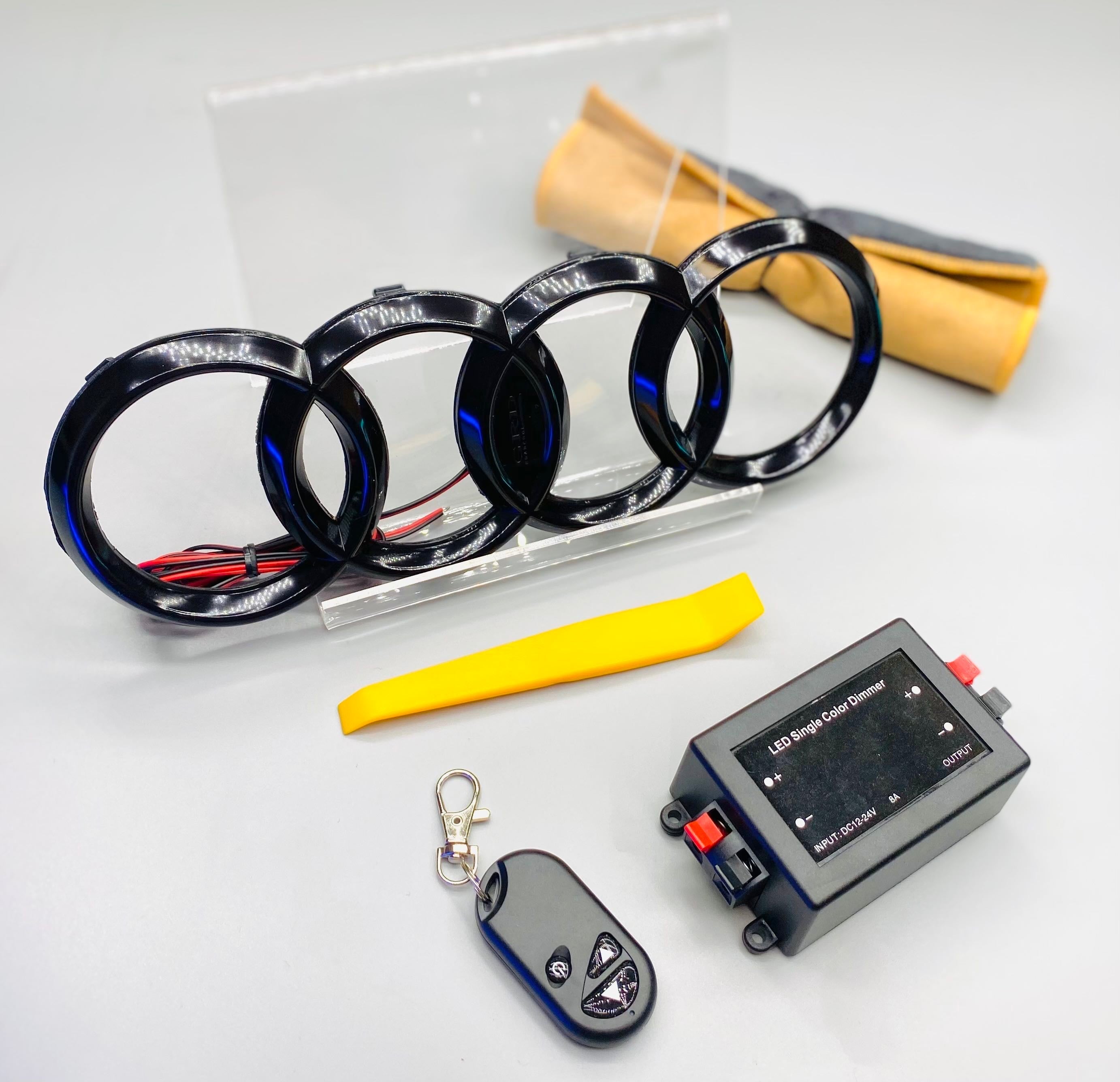 AUDI FRONT GRILL LOGO LED