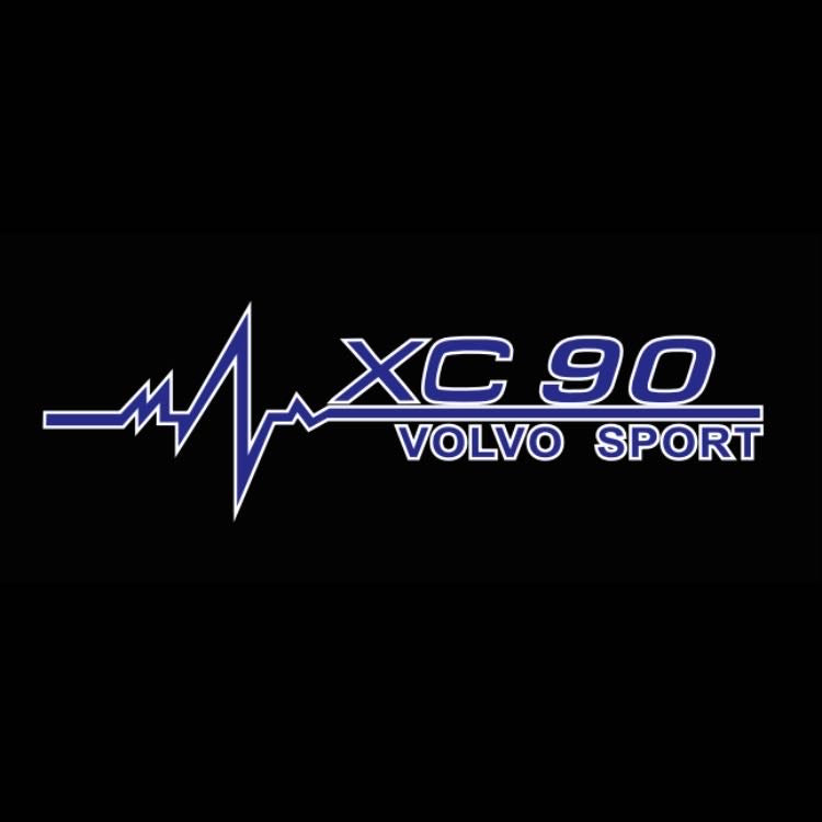 XC 90 LOGO PROJECROTR LIGHTS Nr.44 (Menge 1 = 2 Logo Film / 2 Türleuchten)